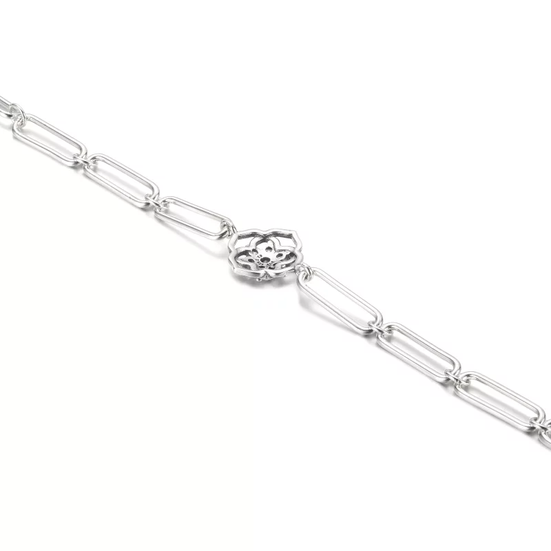(afbeelding voor) PANDORA Rose Petals Link Bracelet - 599409C01 - Bekijken 4