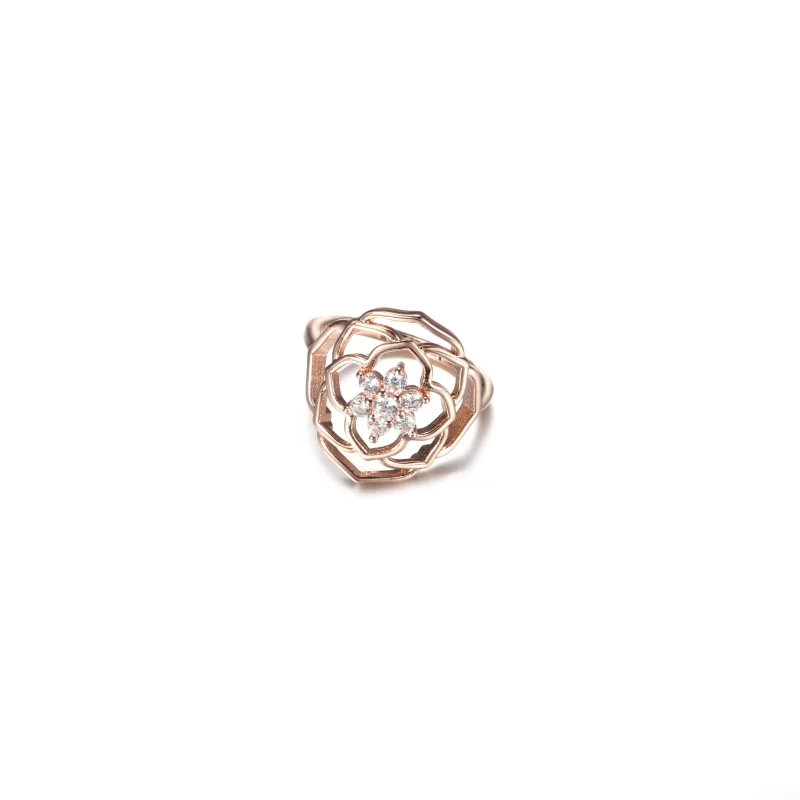 (afbeelding voor) PANDORA Rose Petals Statement Ring - 189412C01 - Bekijken 4