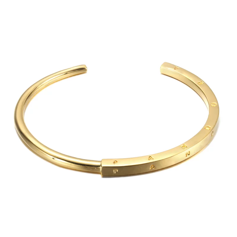 (afbeelding voor) Pandora Signature I-D Open bangle - 569493C00 - Bekijken 3