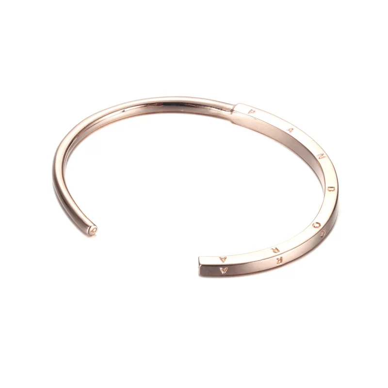 (afbeelding voor) Pandora Signature I-D Open bangle - 589493C00 - Bekijken 3