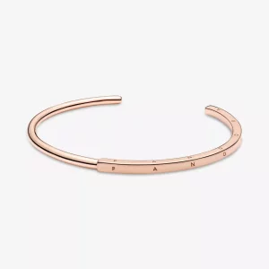 Pandora Signature I-D Open bangle - 589493C00 (afbeelding voor) Pandora Signature I-D Open bangle - 589493C00