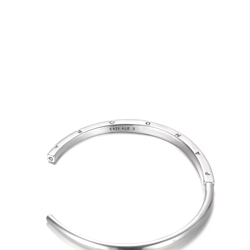 (afbeelding voor) Pandora Signature I-D Open Bangle - 599493C00 - Bekijken 5