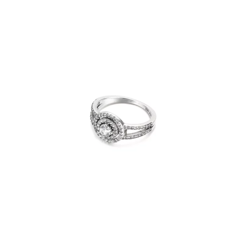 (afbeelding voor) PANDORA Sparkling Double Halo Ring - 199408C01 - Bekijken 2
