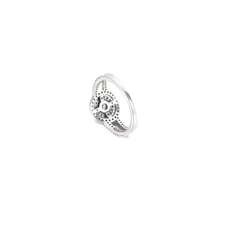 (afbeelding voor) PANDORA Sparkling Double Halo Ring - 199408C01 - Bekijken 3