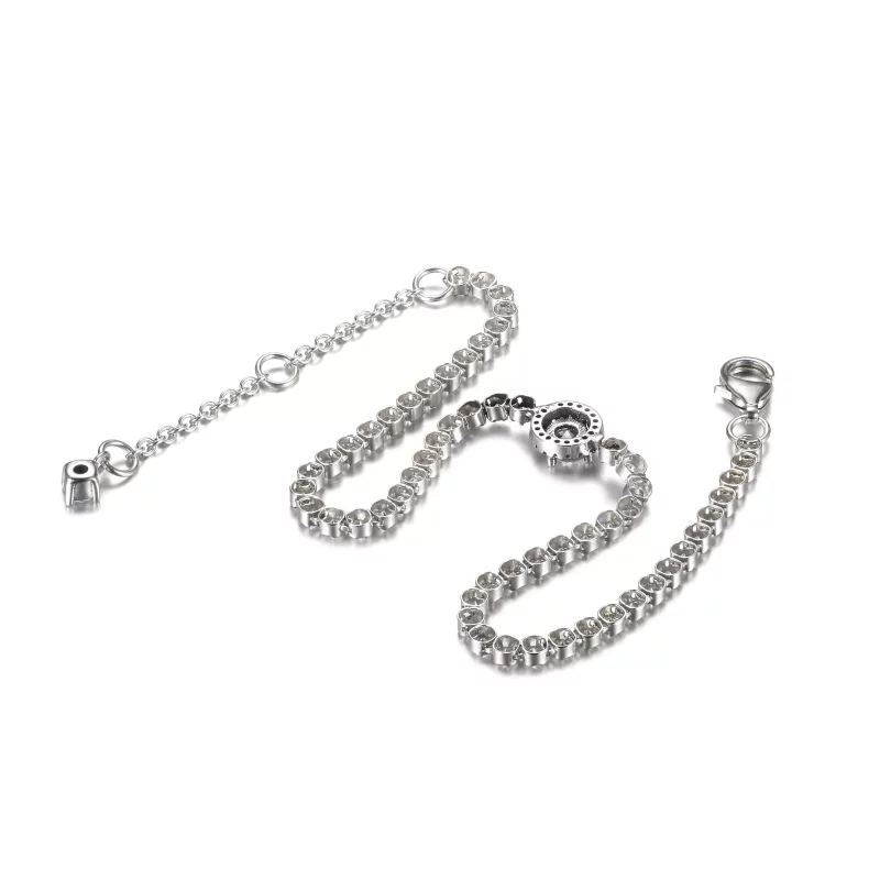 (afbeelding voor) PANDORA Sparkling Halo Tennis Bracelet - 599416C01 - Bekijken 4