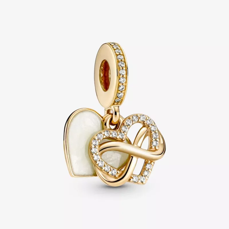 (afbeelding voor) PANDORA Sparkling Infinity Heart Hangende Bedel - 759516C01
