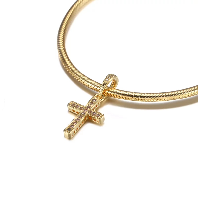 (afbeelding voor) PANDORA Sprankelend Kruis Hanger - 359521C01 - Bekijken 5