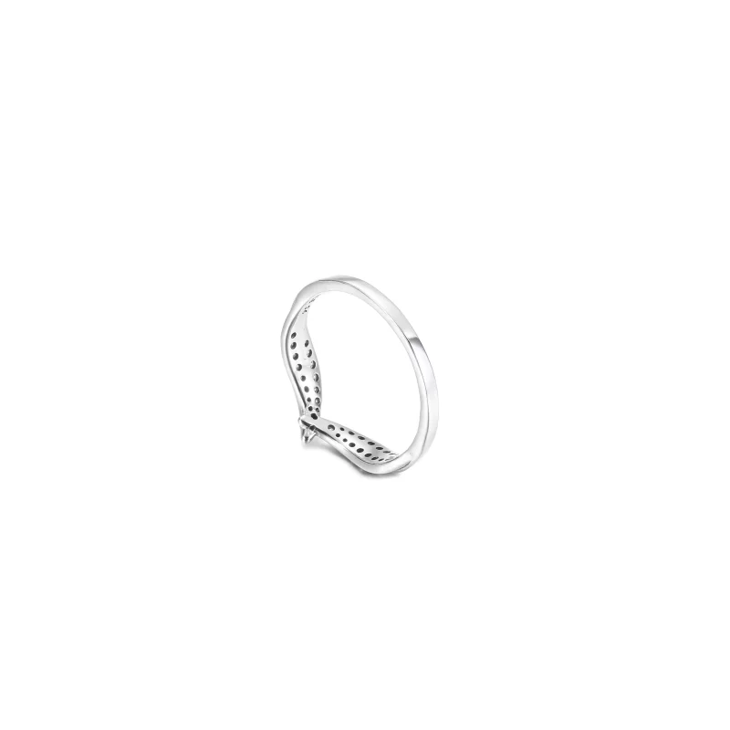 (afbeelding voor) PANDORA Sprankelende Bladeren Ring - 199533C01 - Bekijken 5