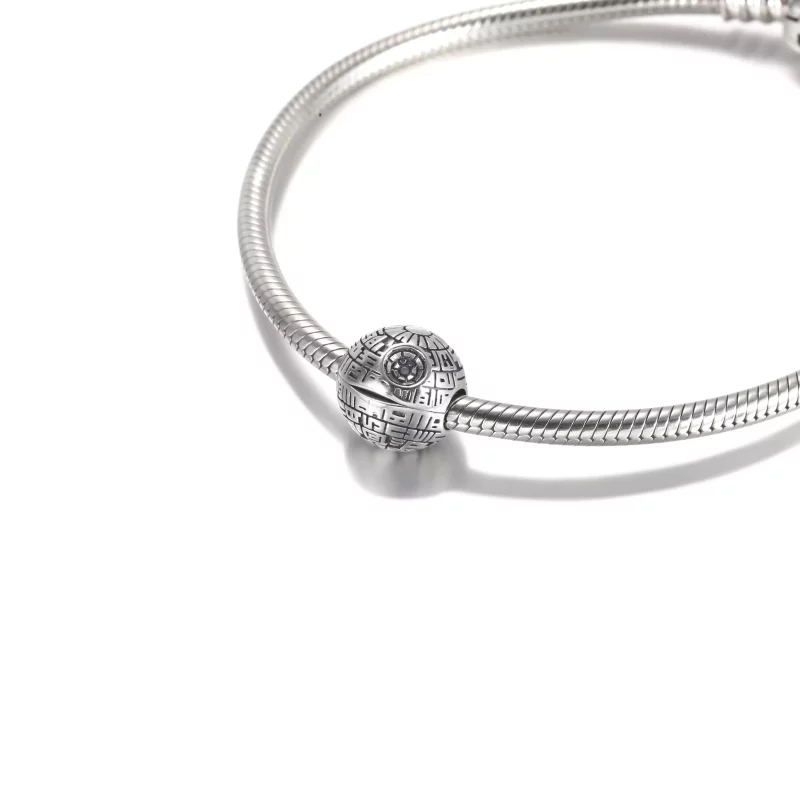 (afbeelding voor) PANDORA Star Wars Death Star Clipbedel - 799513C00 - Bekijken 5