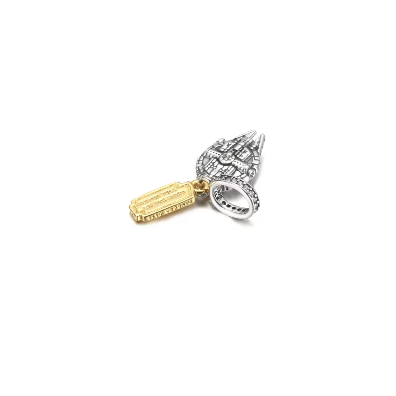 (afbeelding voor) PANDORA Star Wars Millennium Falcon Hangende Bedel - 769504C01 - Bekijken 4