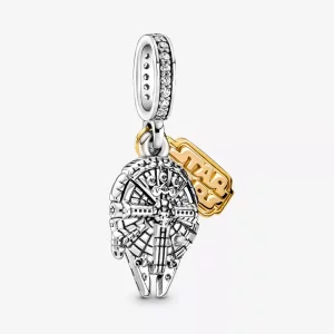 (afbeelding voor) PANDORA Star Wars Millennium Falcon Hangende Bedel - 769504C01
