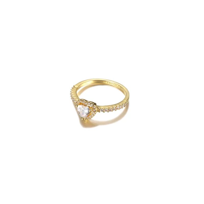 (afbeelding voor) PANDORA Verhoogd Hart Ring - 159139C01 - Bekijken 3