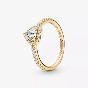 (afbeelding voor) PANDORA Verhoogd Hart Ring - 159139C01