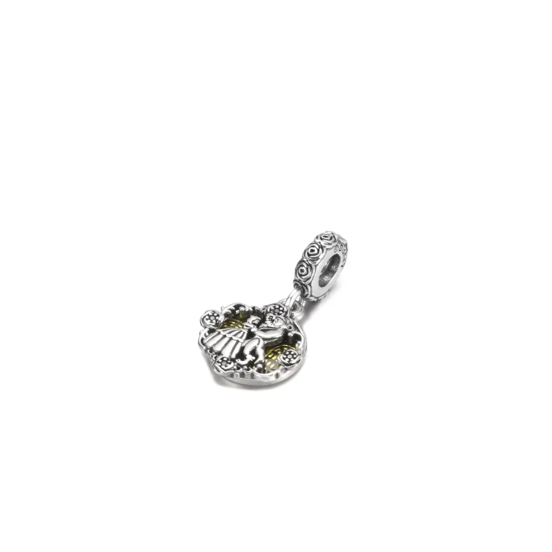(afbeelding voor) PANDORA Disney Dansende Belle en het Beest Hangende Bedel - 799014C01 - Bekijken 3