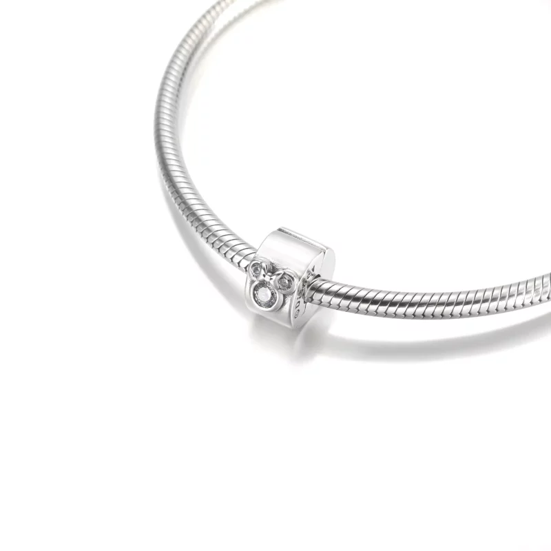 (afbeelding voor) PANDORA Disney Mickey Mouse & Minnie Mouse Clip Bedel - 790111C01 - Bekijken 5