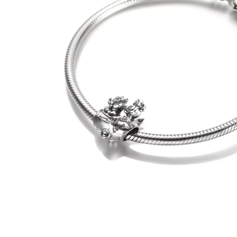 (afbeelding voor) PANDORA Disney Mickey Mouse & Minnie Mouse Vliegtuig Bedel - 790108C00 - Bekijken 6