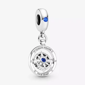 (afbeelding voor) PANDORA Draaiend Kompas Hangende Bedel - 790099C01