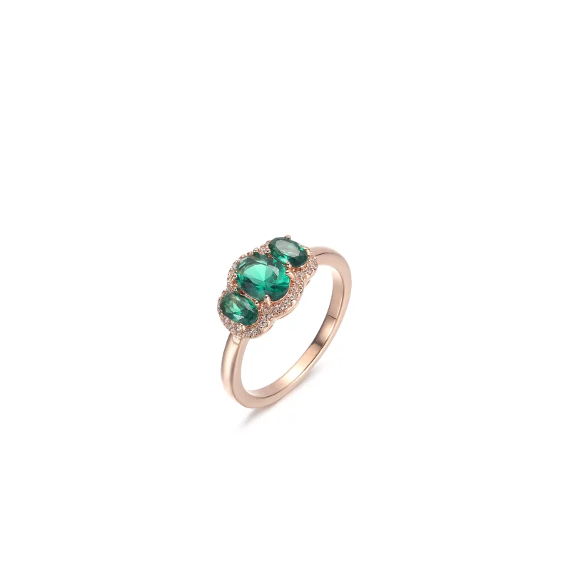 (afbeelding voor) PANDORA Drie Stenen Vintage Ring - 180057C01 - Bekijken 2