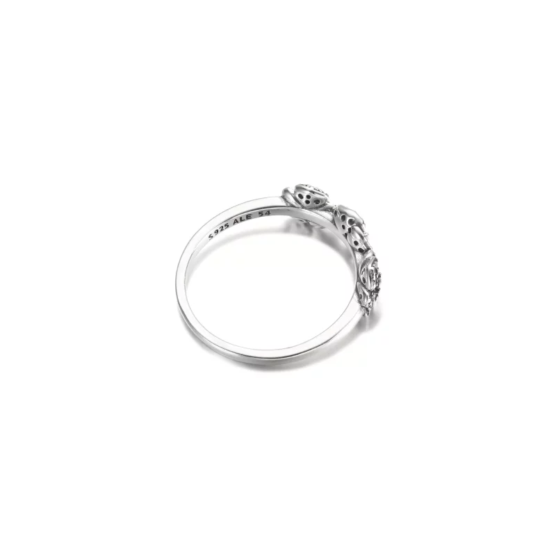 (afbeelding voor) PANDORA Drie Viooltjes Ring - 190786C01 - Bekijken 4