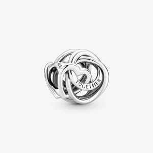 (afbeelding voor) PANDORA Family Always Encircled Heart Charm - 791507C00