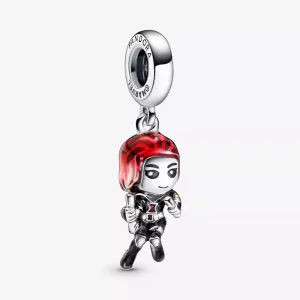 (afbeelding voor) PANDORA Marvel The Avengers Black Widow Hangende Bedel - 790785C01