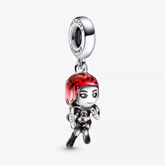(afbeelding voor) PANDORA Marvel The Avengers Black Widow Hangende Bedel - 790785C01