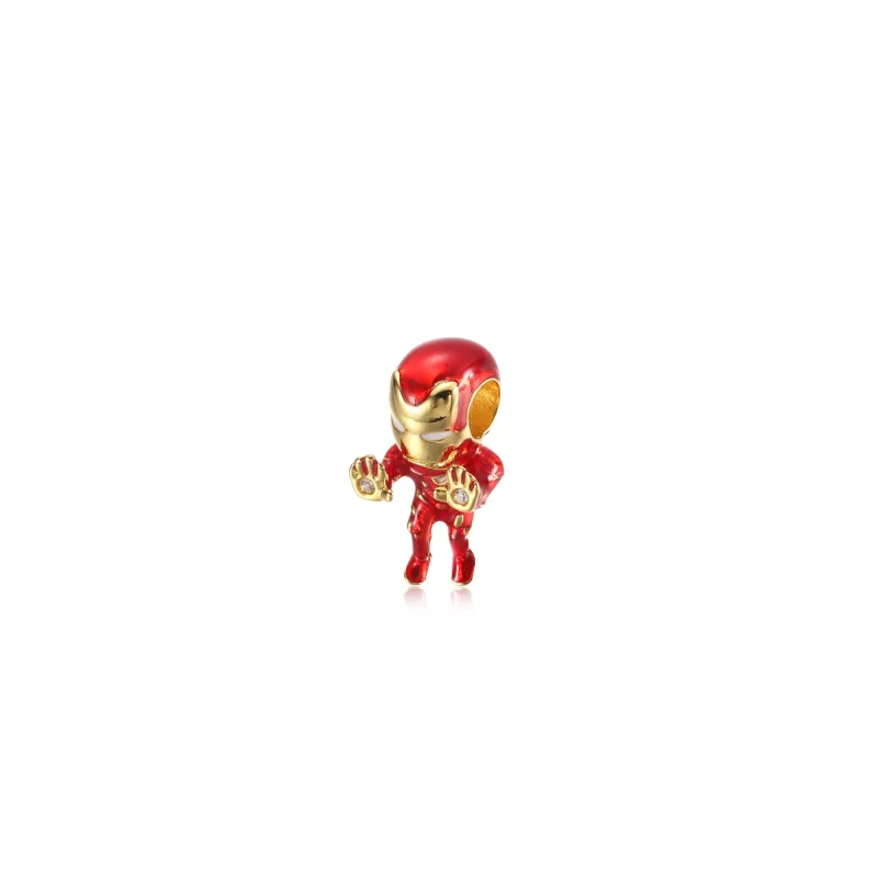 (afbeelding voor) PANDORA Marvel The Avengers Iron Man Bedel - 760268C01 - Bekijken 2