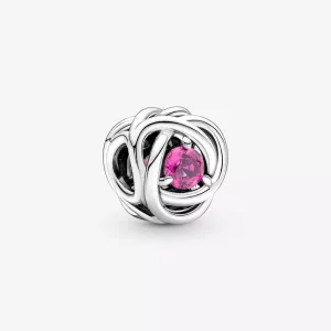 (afbeelding voor) PANDORA Oktober Geboortesteen Roze Oneindige Cirkel Bedel - 790065C05