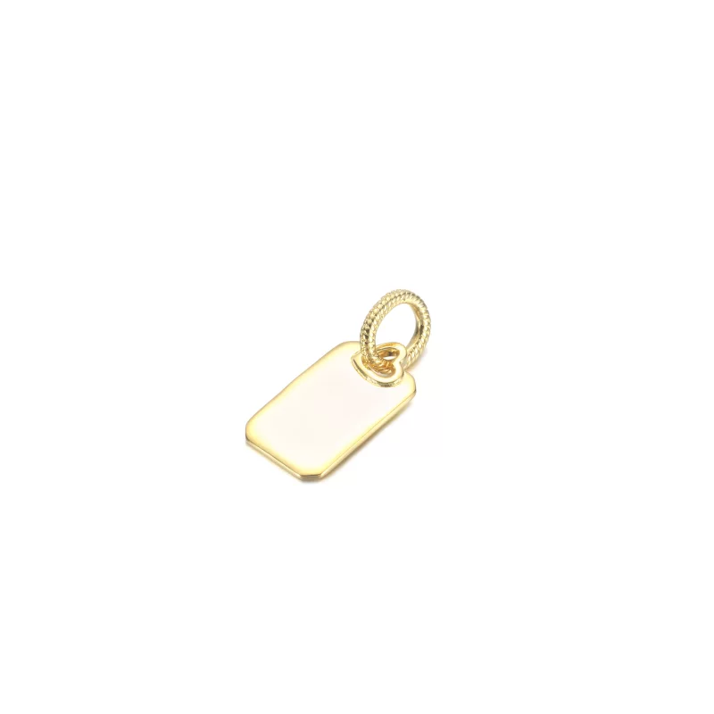(afbeelding voor) PANDORA Rechthoekig Plaatje Hanger - 368611C00 - Bekijken 2