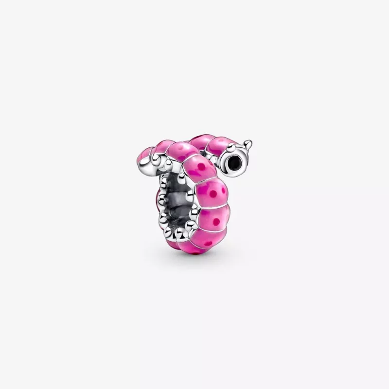 (afbeelding voor) PANDORA Schattige Opgerolde Rups Bedel - 790762C01