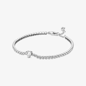 (afbeelding voor) PANDORA Sprankelend Hart Tennisarmband - 590041C01