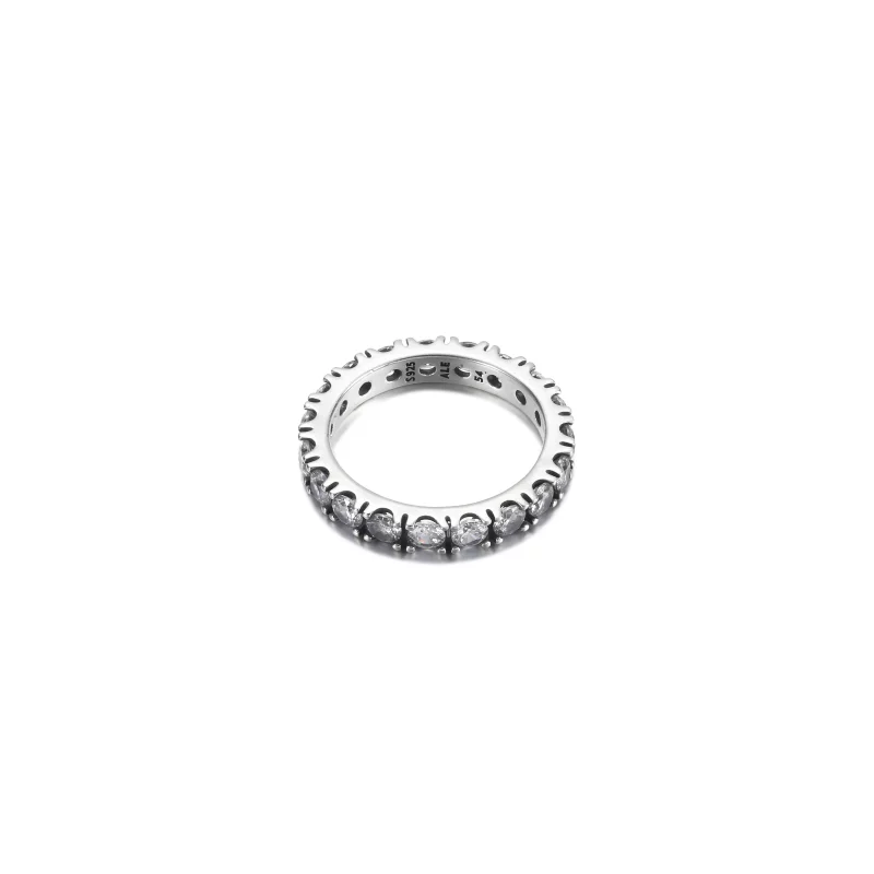 (afbeelding voor) PANDORA Sprankelende Rij Eternity Ring - 190050C01 - Bekijken 3