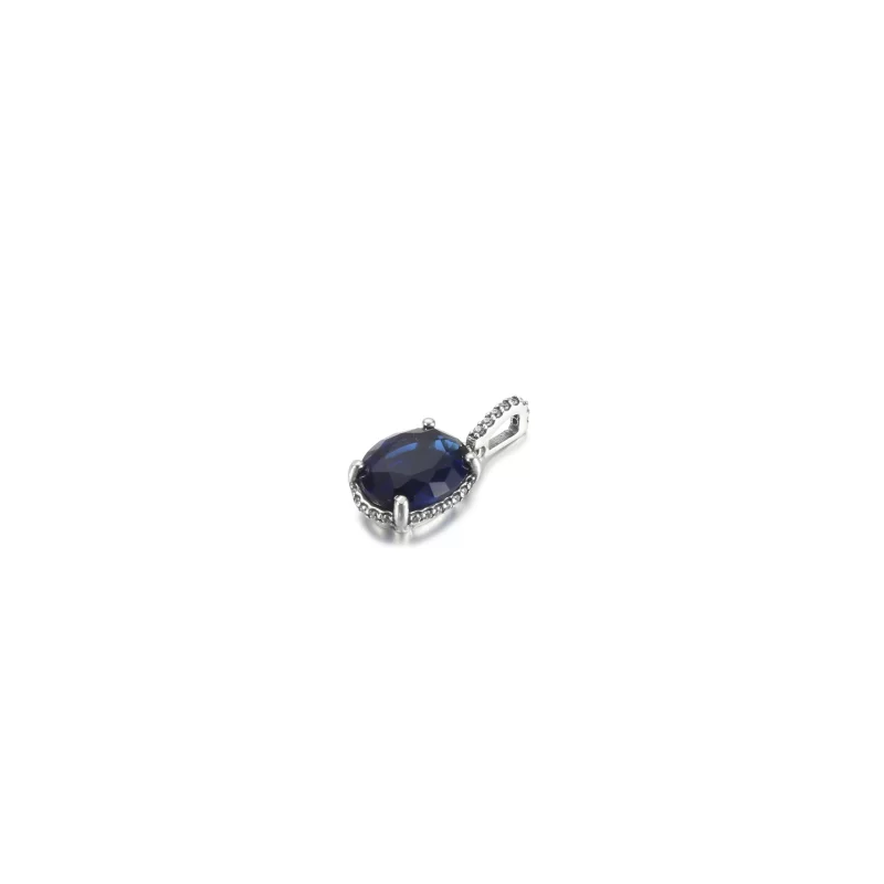 (afbeelding voor) PANDORA Sprankelende Statement Stralenkrans Ketting met Hanger - 390055C01 - Bekijken 2