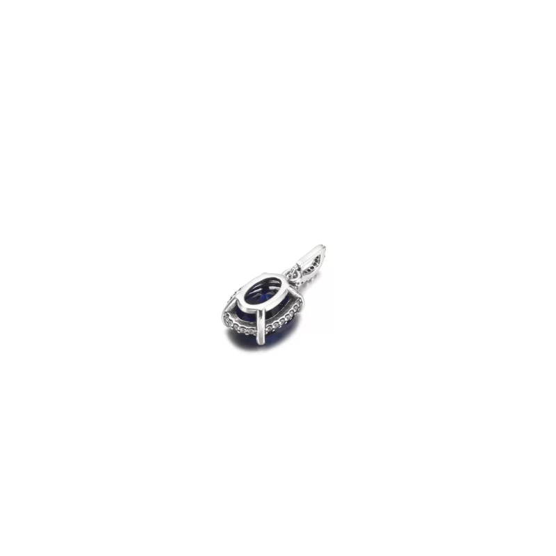 (afbeelding voor) PANDORA Sprankelende Statement Stralenkrans Ketting met Hanger - 390055C01 - Bekijken 3