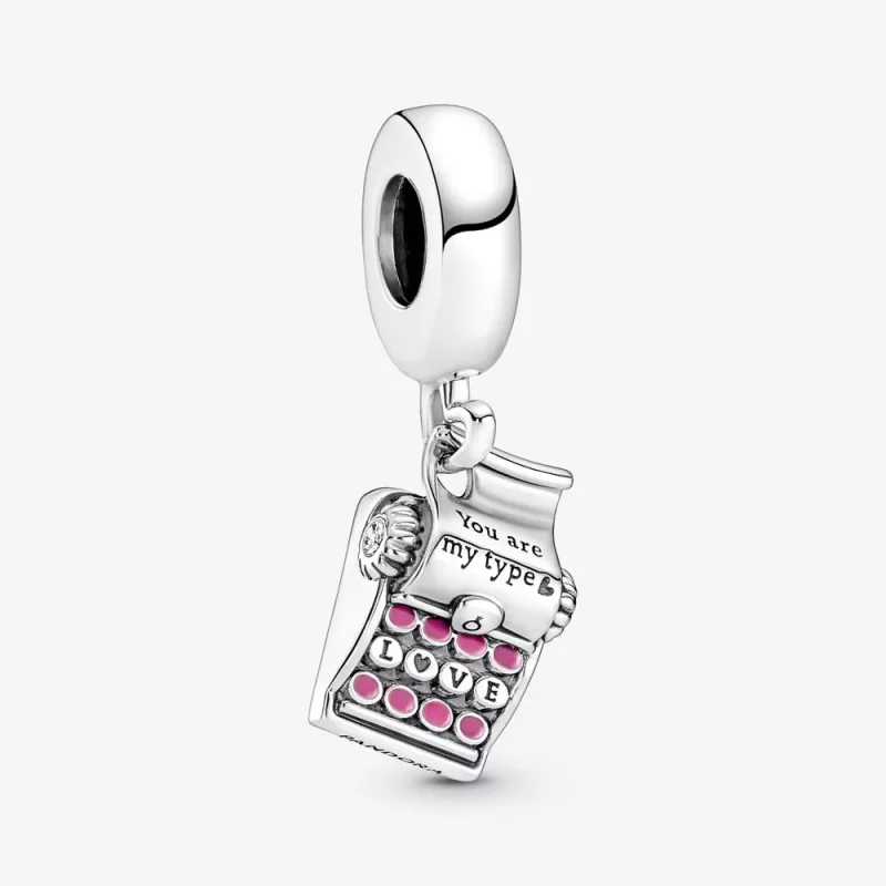 (afbeelding voor) PANDORA Typemachine Hangende Bedel - 790069C01