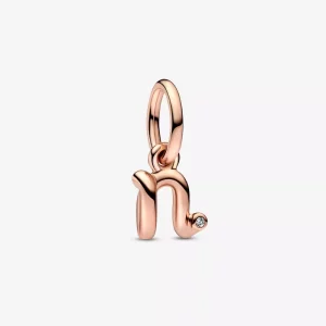 (afbeelding voor) PANDORA Brief N Script Alphabet Hanger Bedel - 782475C01