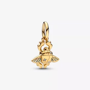 (afbeelding voor) PANDORA Disney Aladdin Scarab Beetle Dangle Charm - 762345C01