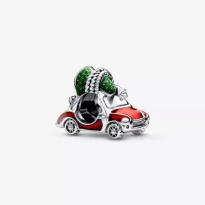 (afbeelding voor) PANDORA Feestelijke Auto & Kerstboom Bedel - 792358C01