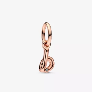 (afbeelding voor) PANDORA Letter B Script Alphabet Dangle Charm - 782459C01