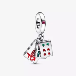 (afbeelding voor) PANDORA Mahjong Triple Dangle Charm - 792523C01