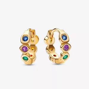 (afbeelding voor) PANDORA Marvel De Avengers Infinity Stones Hoop Oorbellen - 262567C01