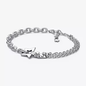 (afbeelding voor) PANDORA Shooting Star Dubbele Ketting Armband - 592409C01