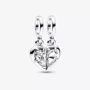 (afbeelding voor) PANDORA Splittable Moeder & Dochter Hangbedel - 792643C01