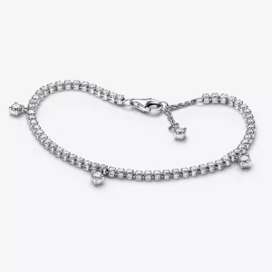 (afbeelding voor) PANDORA Sprankelende Druppels Tennis Armband - 592401C01
