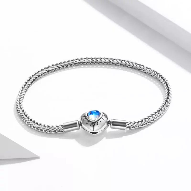 (afbeelding voor) Pandora-stijl Armband met Hartsluiting - SCB223 - Bekijken 2