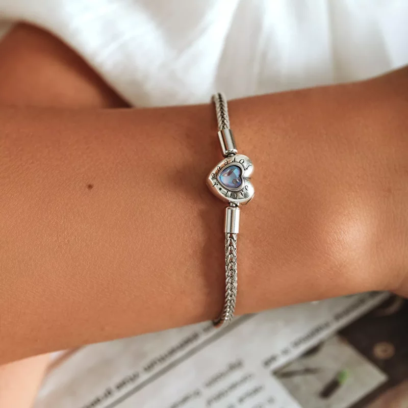 (afbeelding voor) Pandora-stijl Armband met Hartsluiting - SCB223 - Bekijken 7