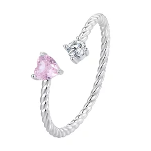 Pandora Stijl Belofte Ringen Voor Haar - SCR924 (afbeelding voor) Pandora Stijl Belofte Ringen Voor Haar - SCR924