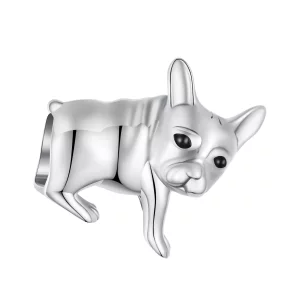 (afbeelding voor) Pandora Stijl Bulldog Bedel - BSC796