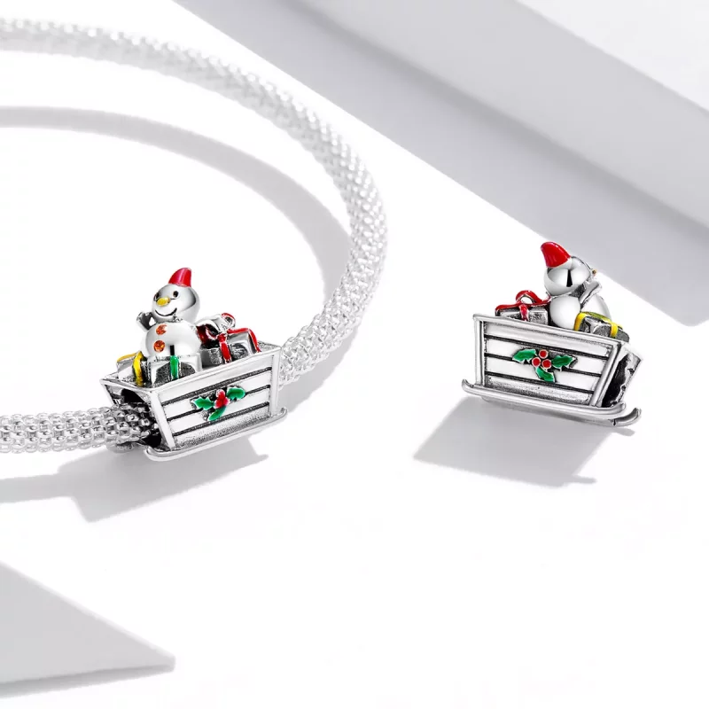 (afbeelding voor) Pandora Stijl Cadeau Bedel - BSC541 - Bekijken 4