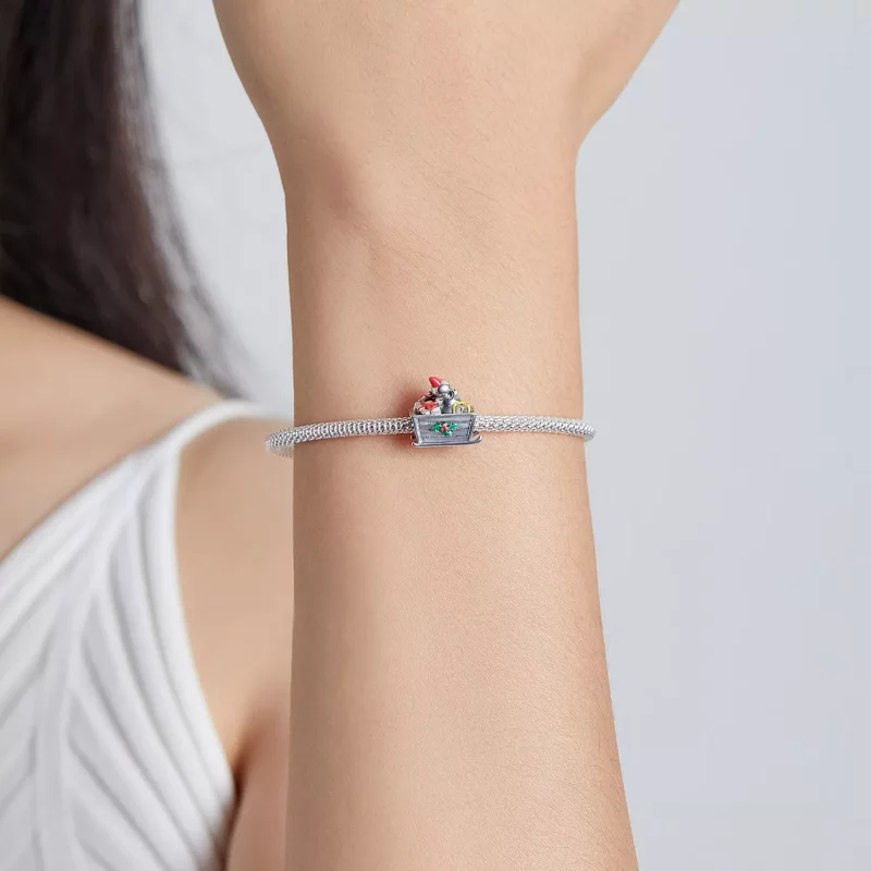 (afbeelding voor) Pandora Stijl Cadeau Bedel - BSC541 - Bekijken 5